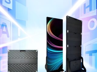 LED poster seamless splicing solution