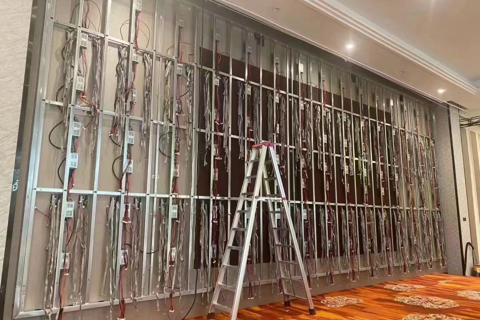 steel structure fixed